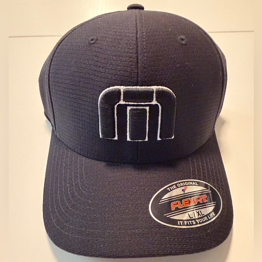 Travis Mathew Black Flexfit Hat